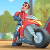 Mike is the voice of Stuntman Steve in Doc McStuffins